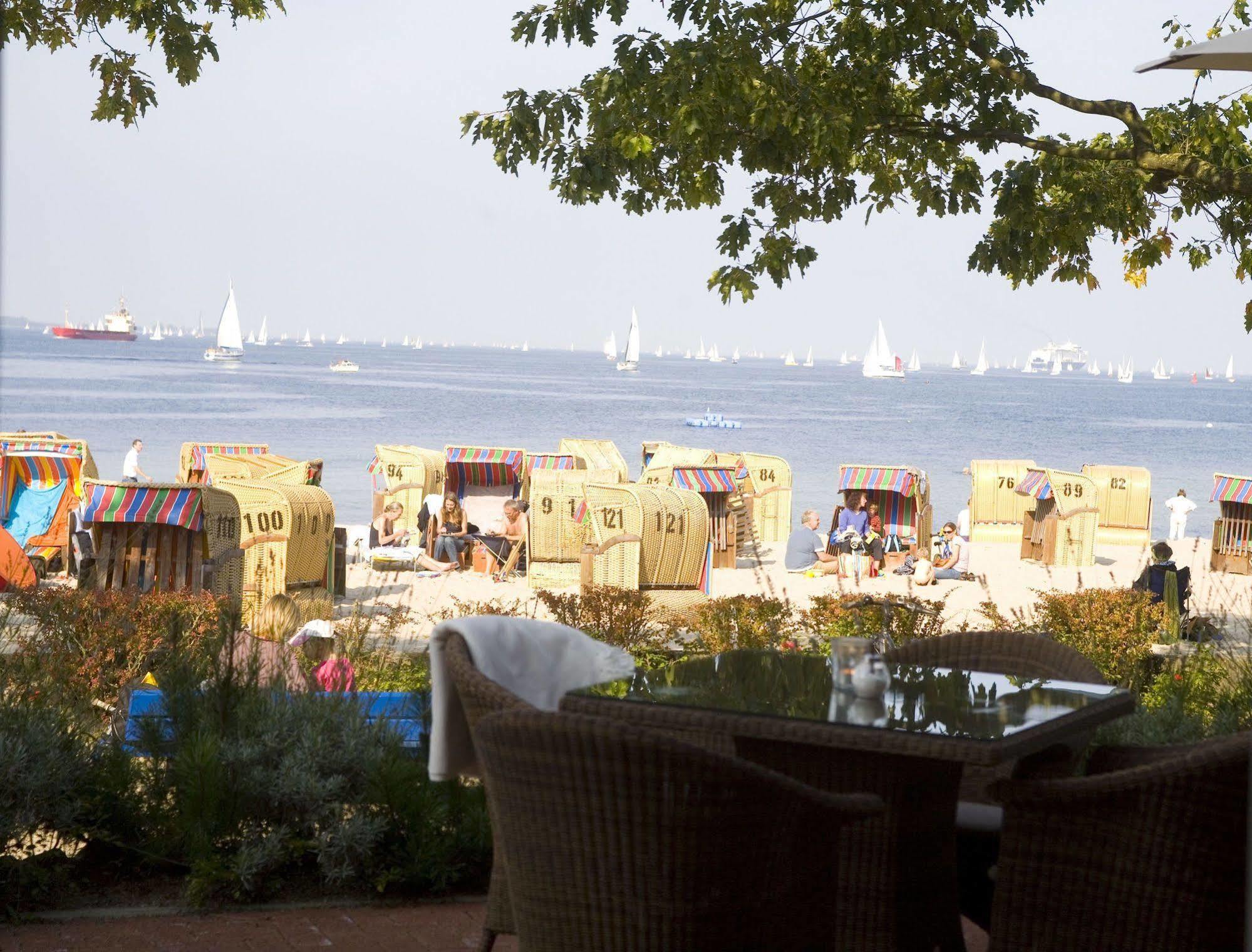 Strandhotel Seeblick, Ostseebad Heikendorf Kültér fotó